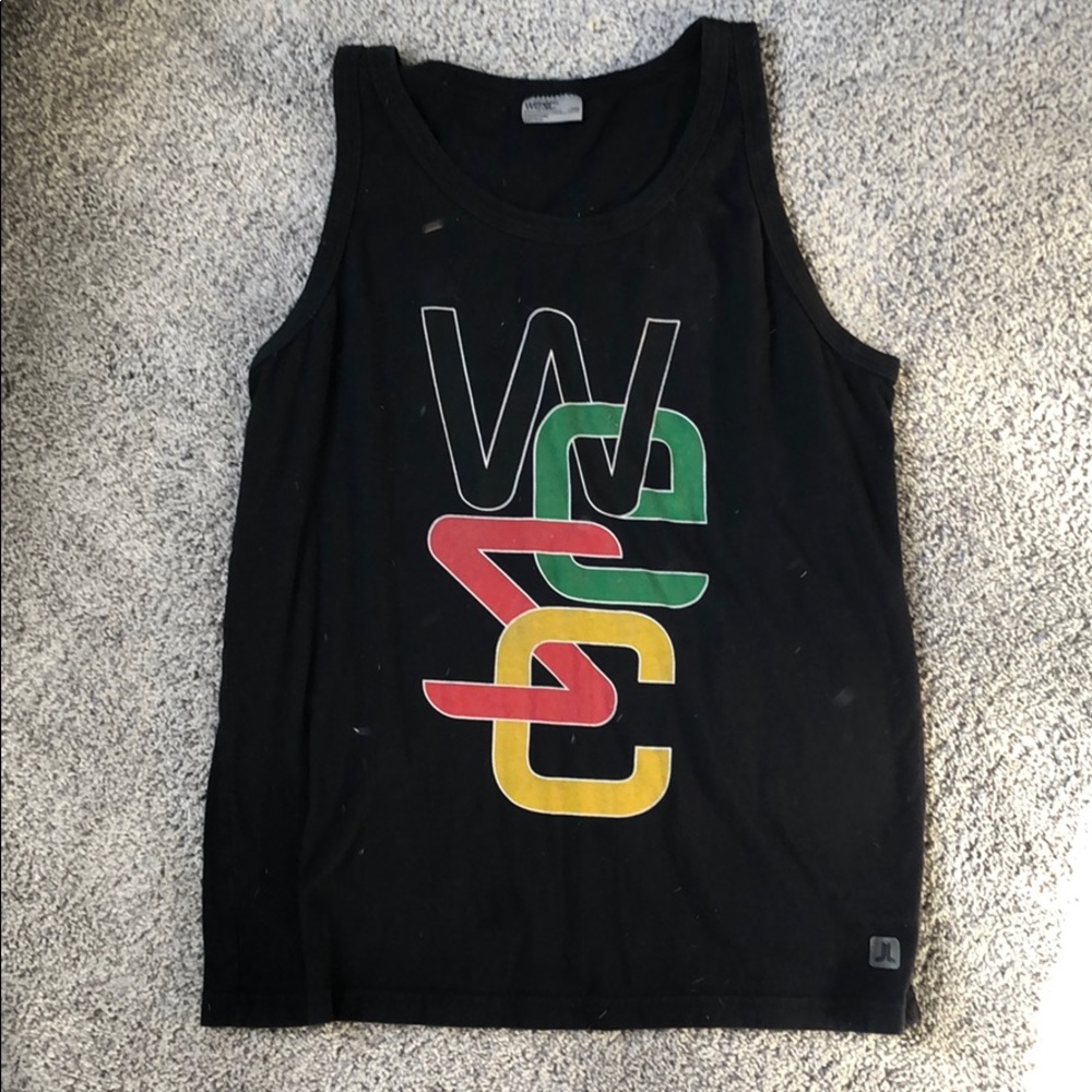 Wesc tank Rasta color way